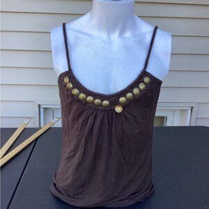 Blokecore gorpcore nostalgia earthy artisanal MICHAEL KORS Women Large Blouse